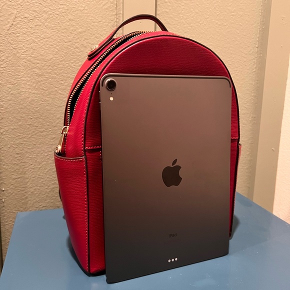 Henri Bendel W 57th backpack red (burgundy) - Picture 7 of 8